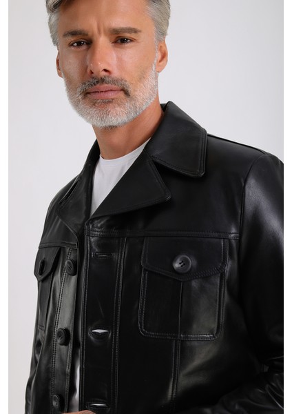 Ramos Erkek Safari Deri Mont modelleri