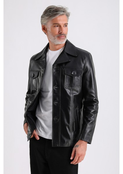 Ramos Erkek Safari Deri Mont indirimleri