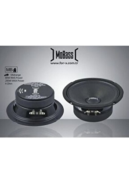 MB-8 8 İnç 4 Ohm 100W-250W Siyah Midrange Oto Hoparlör 20 cm Kaliteli Ses fırsatları