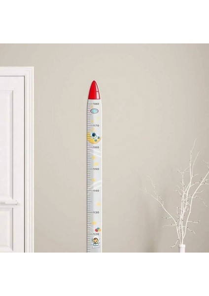 Sevimli Sarı Zürafa Yeşil Dinazor Deniz Kızı Roket Ağaç Boy Ölçüsü Sticker fırsatları