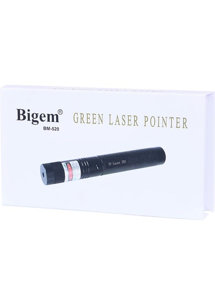 Şarjlı Yeşil Lazer Pointer 1000MW BM-520 fiyatları