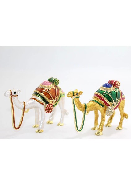 Swaroski Taşlı Tekli Deve Figürü ALK1882