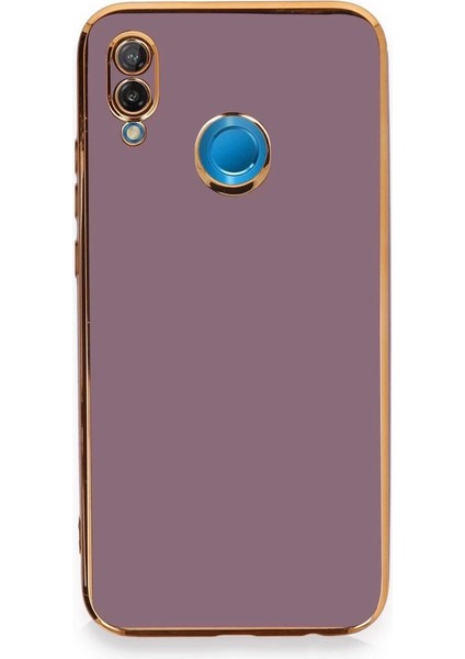 Bfs Huawei P20 Lite Kılıf Volet Silikon - Mor