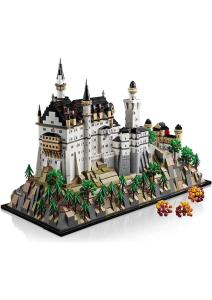 21063 LEGO Architecture Neuschwanstein Şatosu 3455 Parça +18 Yaş modelleri