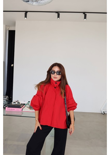 Beli Lastikli Bomber Ceket