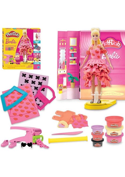 G1356 Play-Doh Barbie Designer Fashion Show - Tasarım Moda Show +3 Yaş