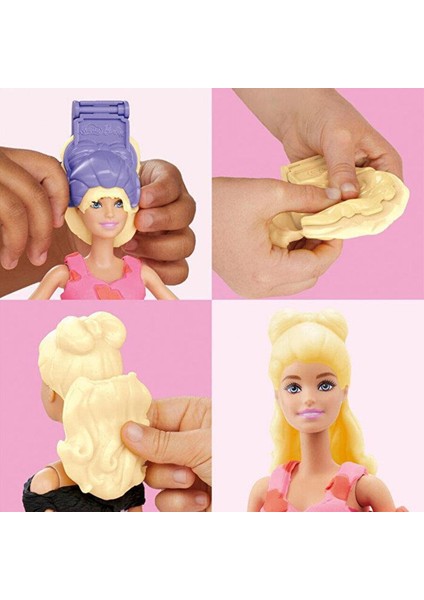 G1356 Play-Doh Barbie Designer Fashion Show - Tasarım Moda Show +3 Yaş modelleri