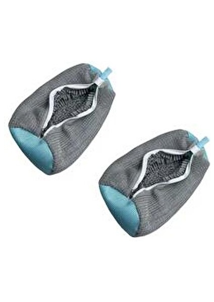 Makinede Pratik Deforma Önleyeci Eskimeye Dayanıklı Boya Vermez Ayakkabı Yıkama Çantası Torba File indirimleri