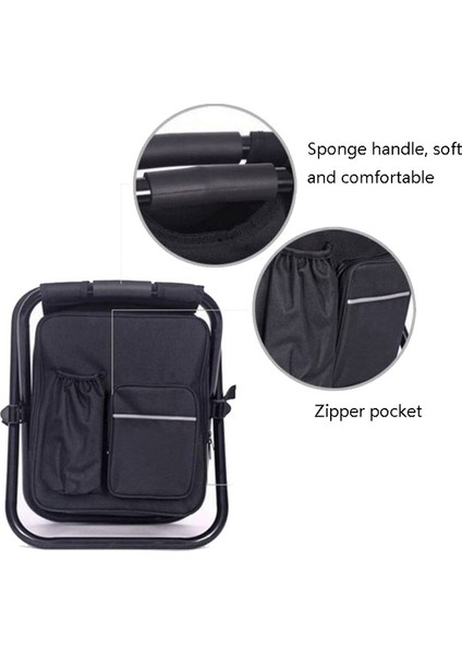 Çok Işlevli Katlanır Tabure Taşınabilir Buz Paketi Tabure Hafif Mavi (Yurt Dışından) modelleri