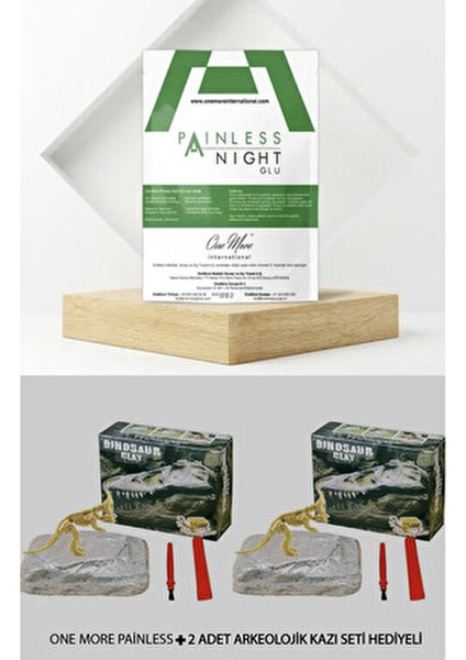 Painless Night Glu 25'li S.k.t 2027 Ağrı Bandı ( 2 Adet Arkeolojik Kazı Seti Hediyeli ) fiyatları