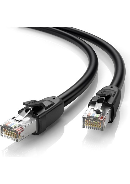 55193 NW323 Cat8 4K 8k 40GB/S Yüksek Ağ Hızı Frp Ethernet Kablosu 15METRE