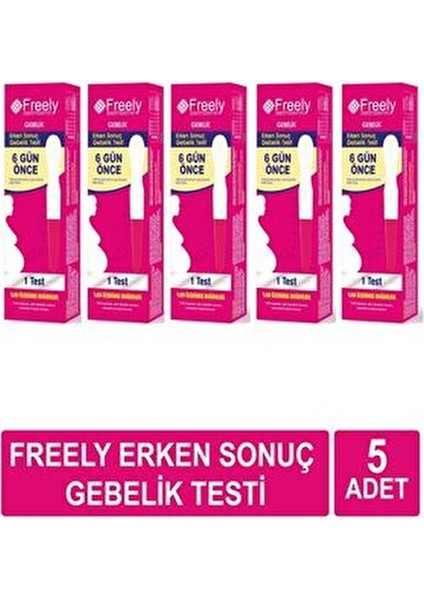 Ovulasyon Testi 5 Adet Medikal Kalite Hızlı ve Güvenilir Sonuçlar İçin modelleri