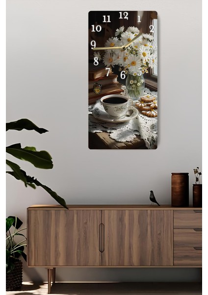 Şıklığın ve Huzurun Bir Araya Geldiği Özel Tasarım Mdf Dikdörtgen Saat! Uv Baskı– USD074 fiyatları