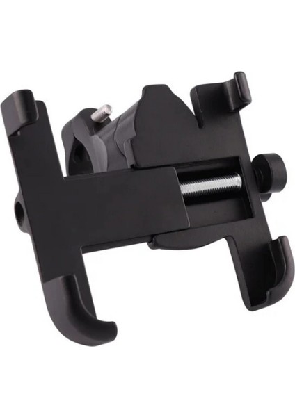 Alüminyum Gövdeli Metal Gidon Bağlantılı Motosiklet Telefon Tutucu 7 Inç Xl