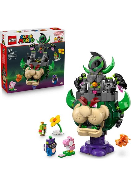 72042 LEGO Super Mario - Prince Florian ve Castle Bowser 1251 Parça +9 Yaş