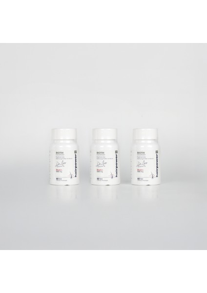 Hairpower 3'lü Biotin Seti 5000 Mcg modelleri