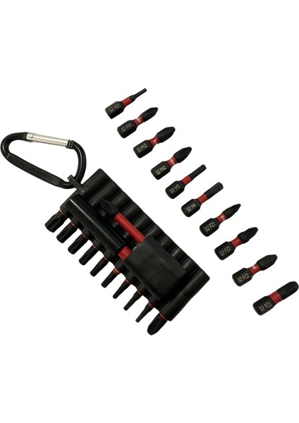 Vandor Bits Uç Matkap Ucu Tornavida Ucu Vidalama Ucu Impact 22 Parça Anahtarlık modelleri