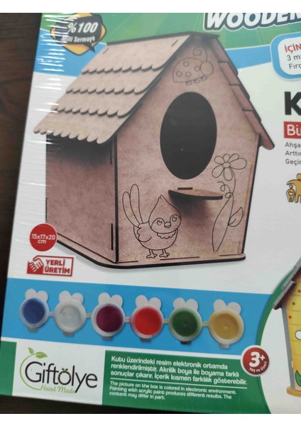 Ahşap Maketim Kuş Evi modelleri