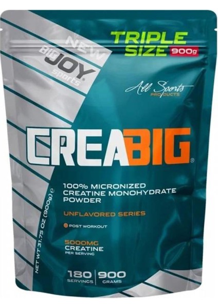 Creabig Powder Creatine Monohydrate Micronized 900 gr modelleri