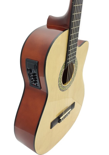 LCG209CEQ Klasik Gitar 4 Band Eq Kılıf Hediyeli