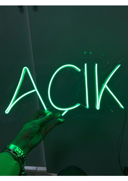 LED Açık Yazısı Iş Yerleri Için