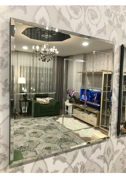 Dekoratif Üçlü Set Duvar Aynası