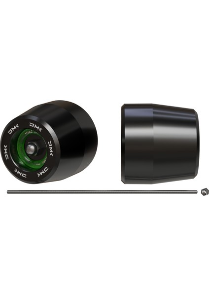 Kawasaki ZX4RR Uyumlu Ön Aks Koruma Takozu (Yeşil)