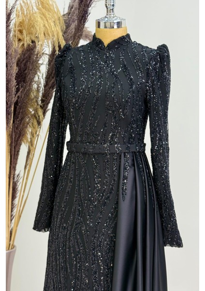 Eslina Tesettür Abiye Siyah fiyatları