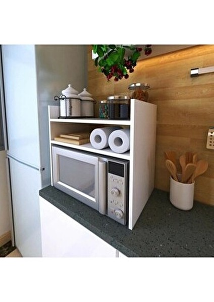 Tezgah Üstü Fırın Mikrodalga Mutfak Rafı Mutfak Dolabı -Organızer Düzenleyici -Çok Amaçlı Raf fiyatları