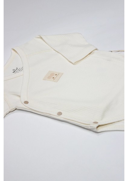 Bistyle Organic Modal Flying Balloons Kruvaze Uzun Kol Body BS17121 Ekru indirimleri