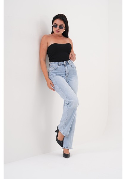 Kadın Palazzo Büyük Beden Pantolon