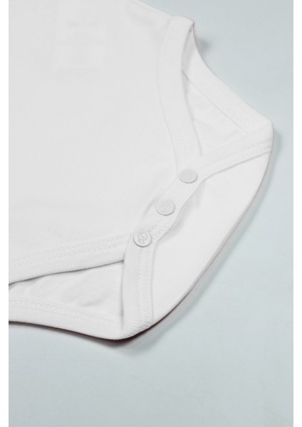 Bistyle Organik Natural Basic Style Yarım Kol Body BS17103 Beyaz modelleri