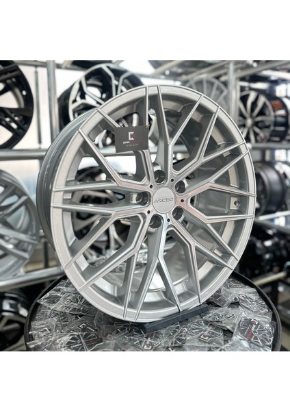 17'' 5X108 Arceo Valencia Silver Diamond Jant Modeli