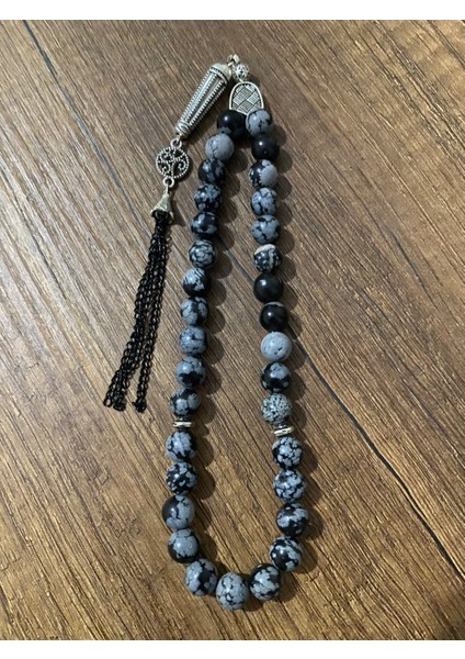 Karlı Obsidyen Tesbih modelleri