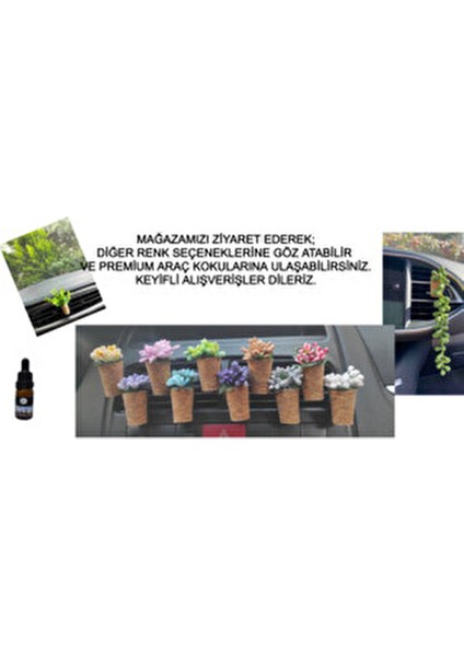 Mu Craft Mor Çıtır Çiçek Araç Içi Klima Koku Difüzörü Klipsli (Kokusuz) indirimleri