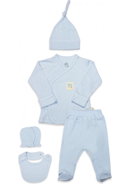 Bistyle Modal Flying Balloons 5'li Hastane Çıkışı BS12109 Mavi