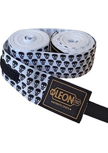 Leon Mini Skulls Kuru Kafa 5 Metre Boks Bandajı Dayanıklı ve Şık Tasarım fırsatları
