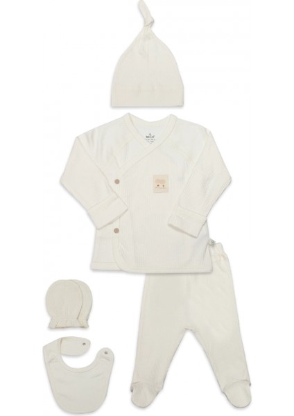 Bistyle Modal Flying Balloons 5'li Hastane Çıkışı BS12109 Ekru