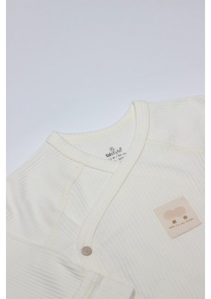 Bistyle Modal Flying Balloons 5'li Hastane Çıkışı BS12109 Ekru