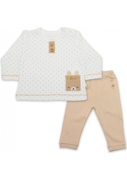 Bistyle I Am So Bear 2'li Takım 14103 Bej-Ekru