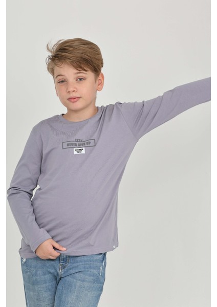 Erkek Çocuk Baskılı Tişört