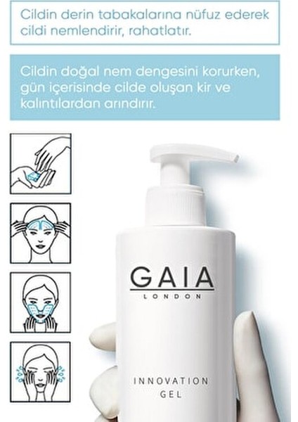 Kuru ve Yağlı Ciltler Için Yüz Temizleme Jeli ( Innovatıon Gel) 250 ml indirimleri