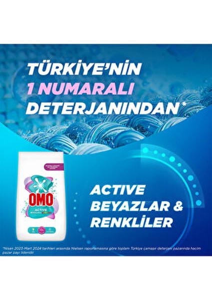 Active Toz Çamaşır Deterjanı Beyazlar ve Renkliler 9 kg X1 Havlu Hediye modelleri