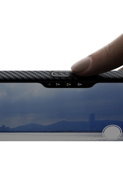 iPhone 17 Uyumlu Kılıf M-Safe Şarjlı 1500D Aramid Fiber Ultra-Slim Classic Seri Kapak Siyah - Gri modelleri