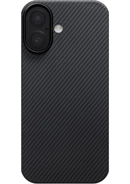 iPhone 17 Uyumlu Kılıf M-Safe Şarjlı 1500D Aramid Fiber Ultra-Slim Classic Seri Kapak Siyah - Gri indirimleri