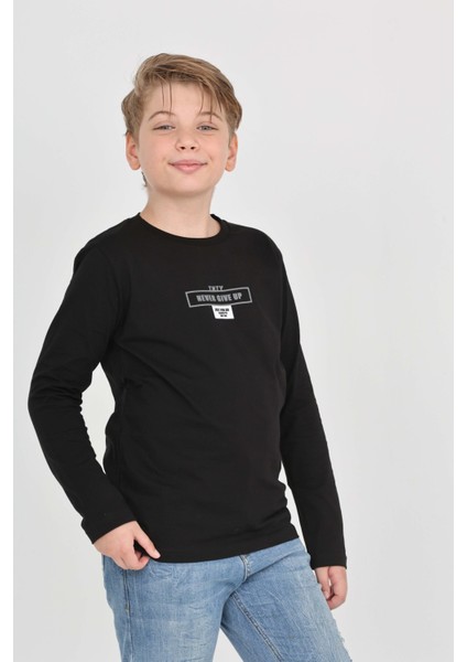 Erkek Çocuk Baskılı Tişört
