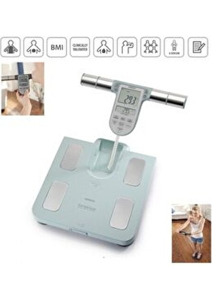 HBF-511T-E Vücut Analiz Baskülü Şık Tasarım ve Hassas Ölçüm Özellikleriyle fiyatları