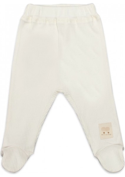 Bistyle Modal Flying Balloons Patikli Pantolon BS16122 Ekru