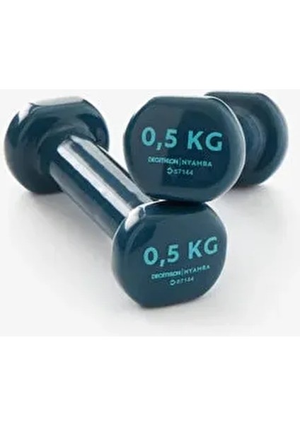 - Dambıl 2 x 0,5 kg Fitness Hafif Antrenman Kas Vücut Geliştirme Ağırlık Agırlık 2 Adet