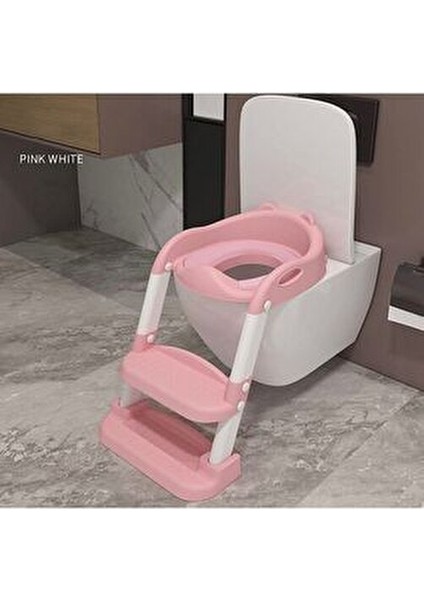 Merdivenli Tuvalet Adaptörü Bebek Eğitimi Merdivenli Tuvalet Adaptörü